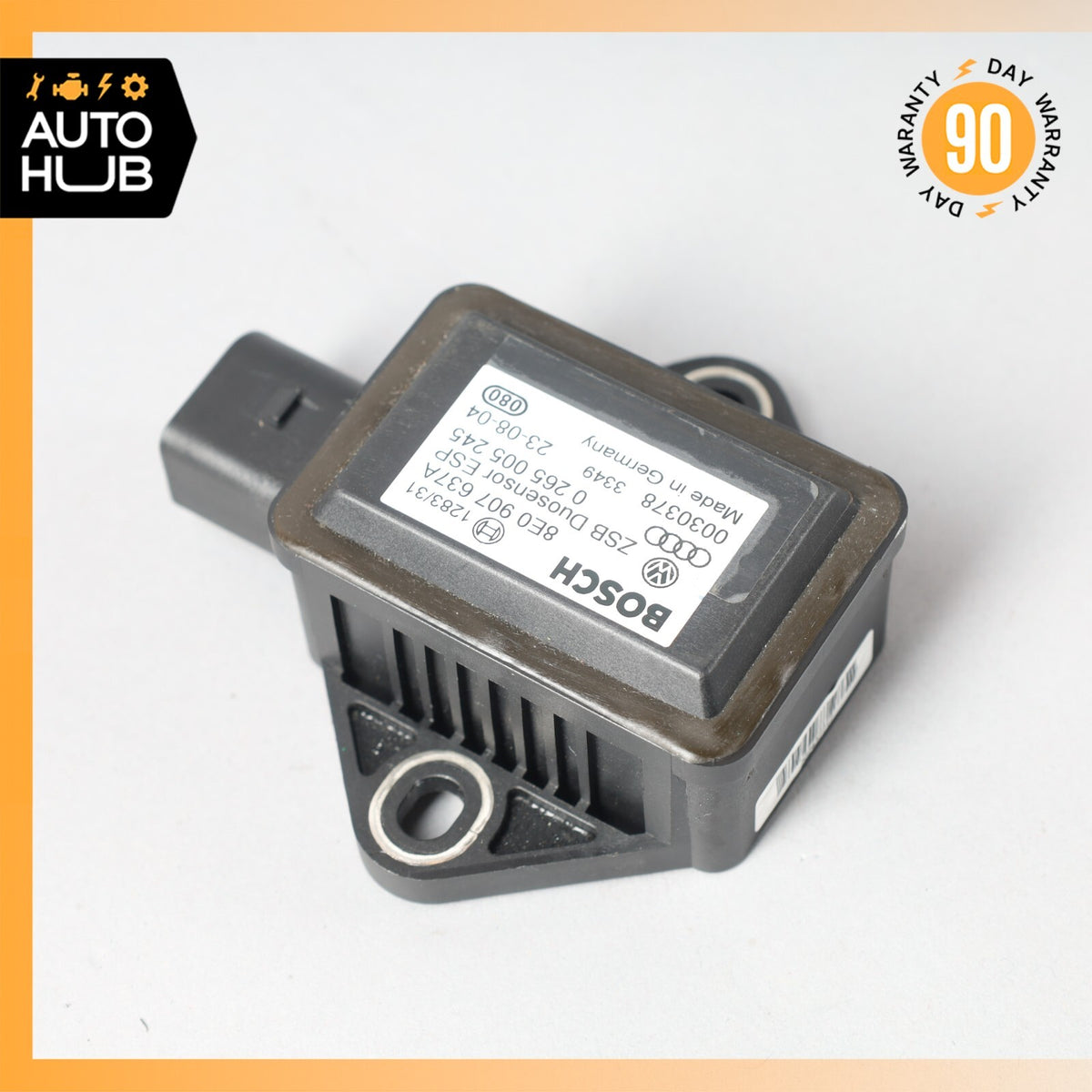 03-12 Bentley Continental GT GTC Flying Spur Yaw Turn Rate Sensor OEM - photo 2