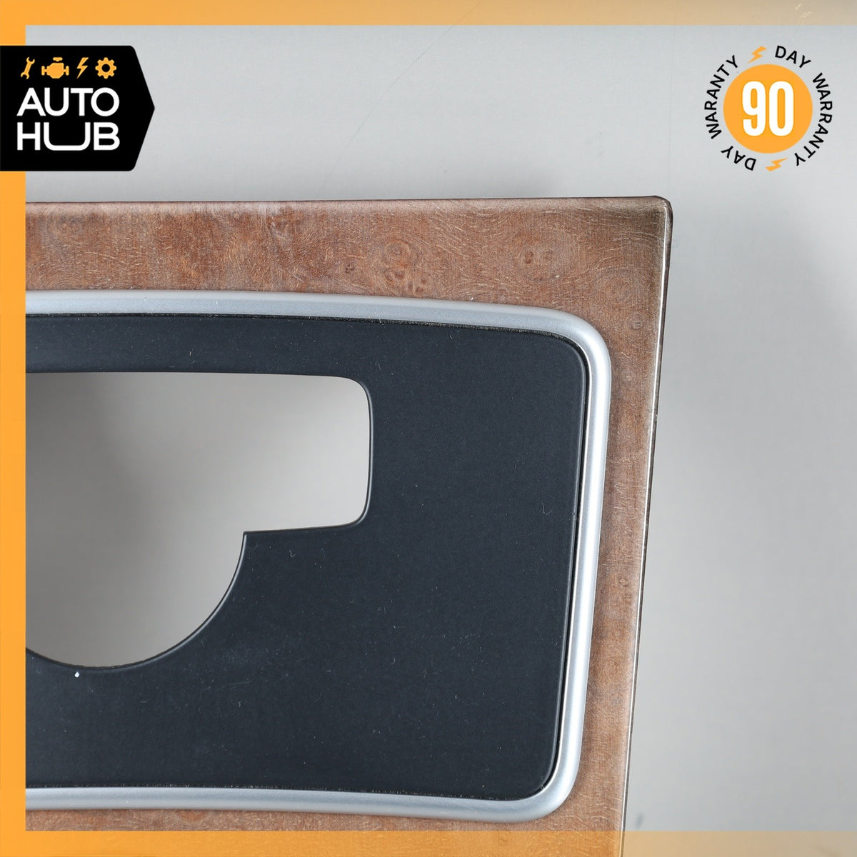 10-13 Mercedes W212 E400 E350 E550 Center Console Switch Trim Bezel Wood OEM - photo 4