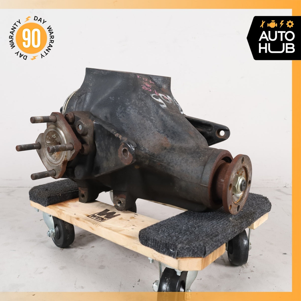 00-04 Aston Martin DB7 Vantage Auto Rear Differential Diff Axle Carrier 3.06 38k - photo 3