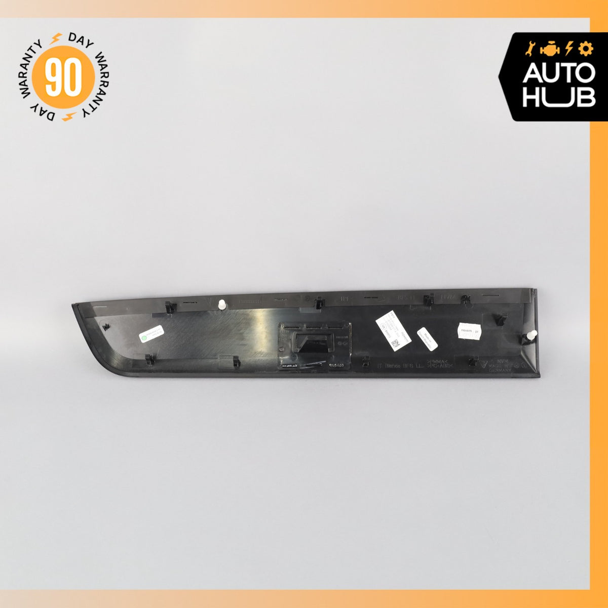 Porsche Panamera 971 Front Dashboard Right Cover Panel Molding Piano Black OEM - photo 7