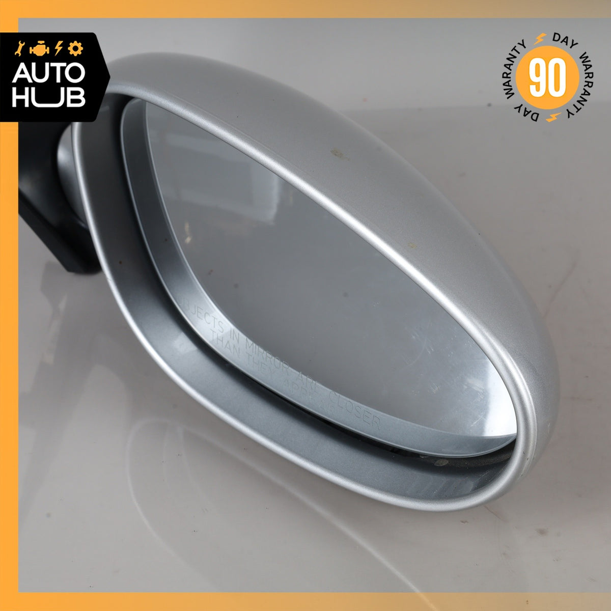 Porsche Boxster 986 Right Side Exterior Door Rear View Mirror Silver OEM - photo 4