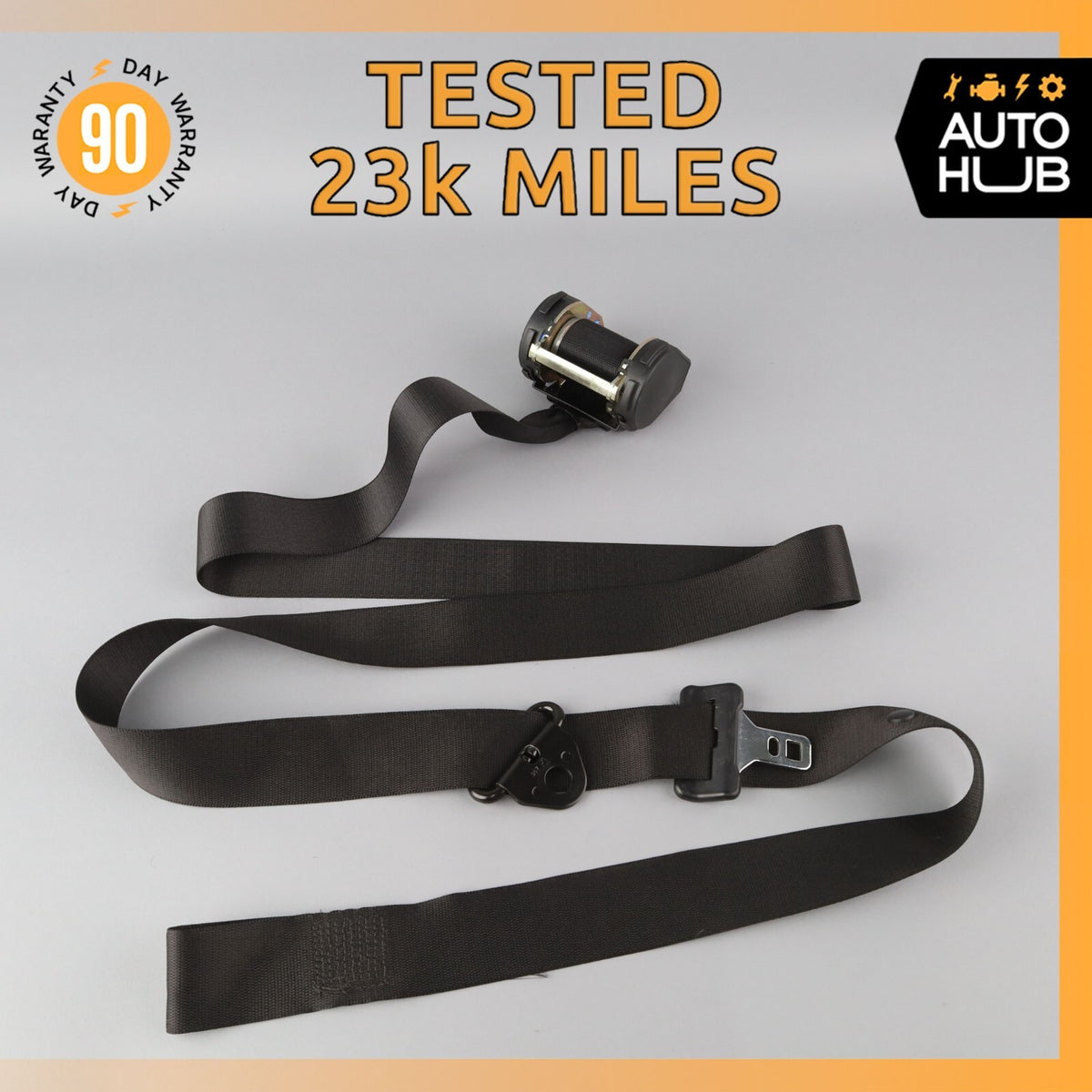 00-04 Aston Martin DB7 Vantage Convertible Front Right Side Seat Belt OEM 23k - photo 1