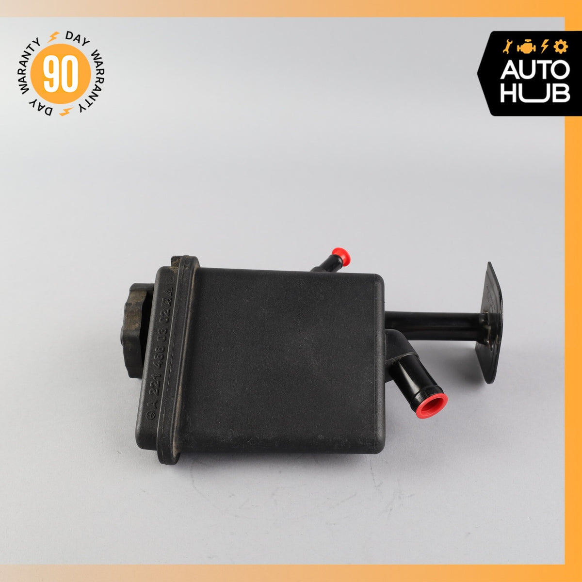 10-14 Mercedes W216 CL550 S400 Power Steering Fluid Reservoir 2214660302 OEM - photo 2