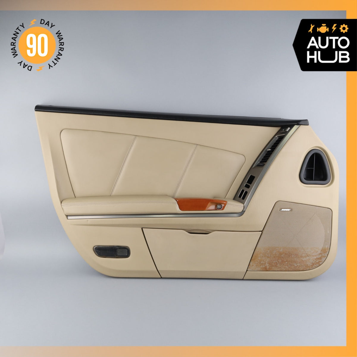 07-09 Cadillac XLR Left Driver Side Interior Door Panel Beige OEM 70k - photo 2
