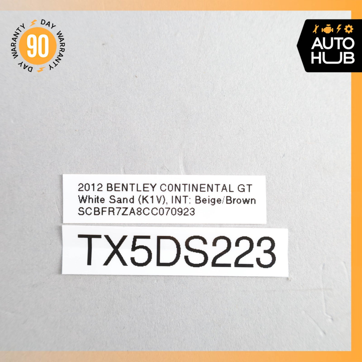 12-17 Bentley Continental GT Front Right Side Interior Trim Panel A Pillar OEM - photo 18