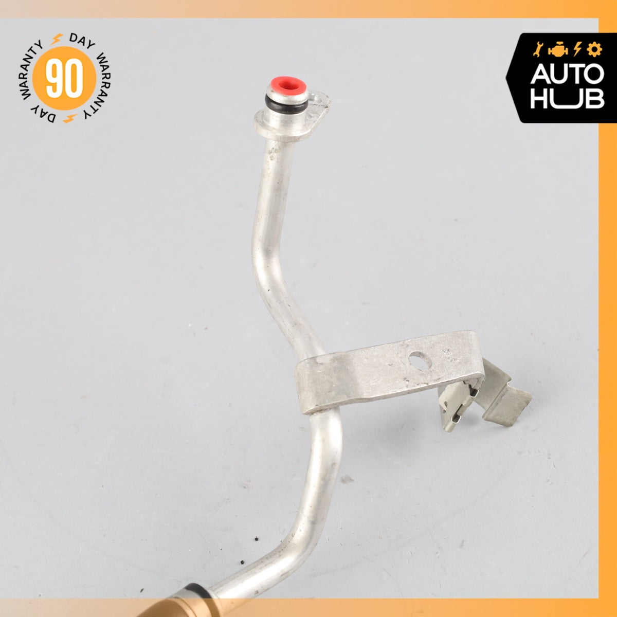Mercedes W222 S450 C43 AMG Left Side Turbocharger Coolant Feed Hose Pipe OEM - photo 8