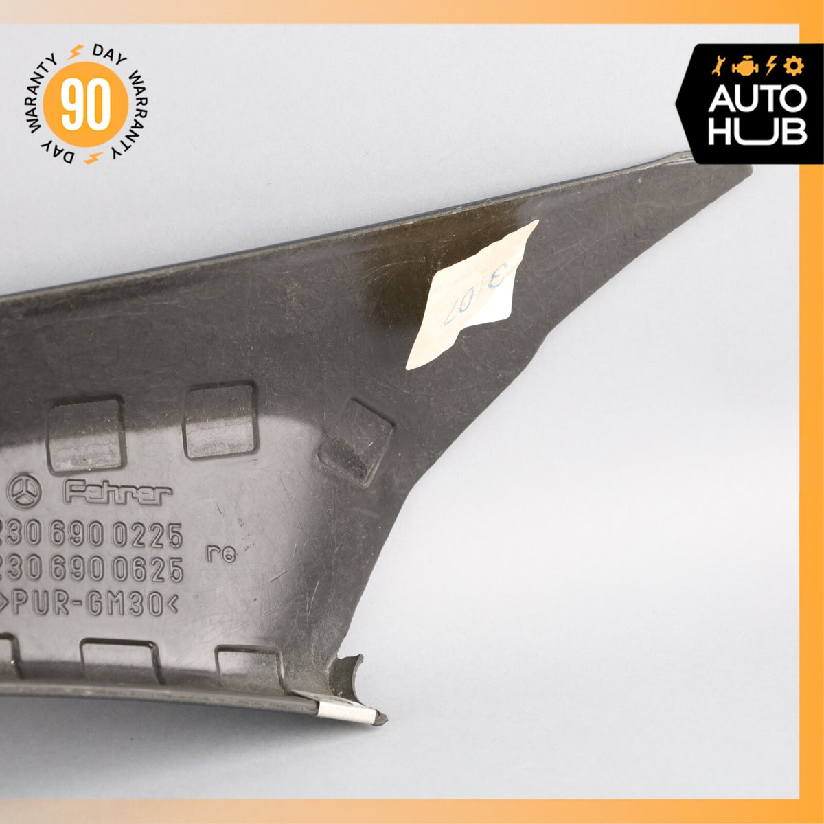 07-12 Mercedes R230 SL550 SL55 Front Right Interior Trim Panel A Pillar OEM - photo 8