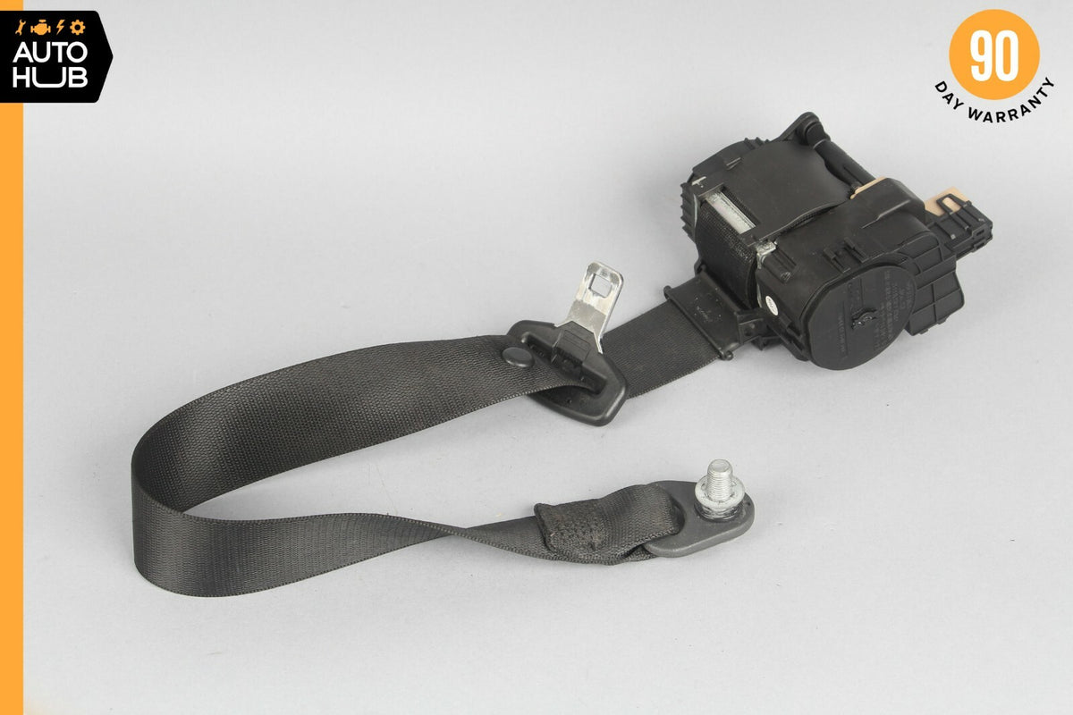 07-10 Mercede W216 CL600 CL63 AMG Front Left Driver Side Seat Belt Black OEM - photo 1