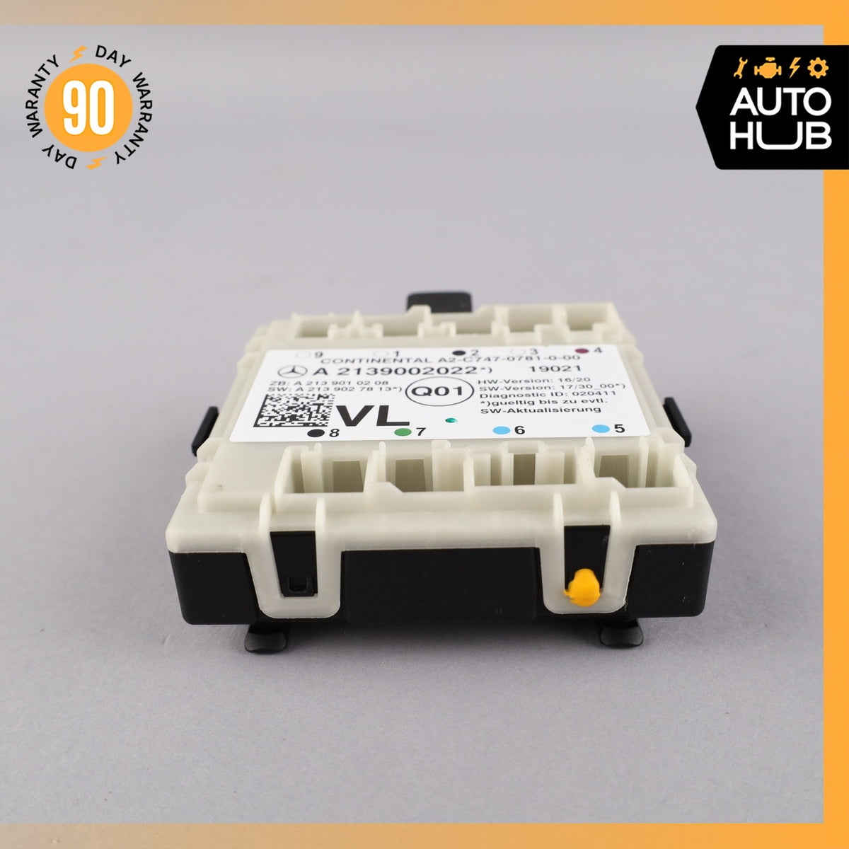 15-23 Mercedes W205 C63 C43 AMG Front Left Side Door Control Module OEM 43k - photo 6