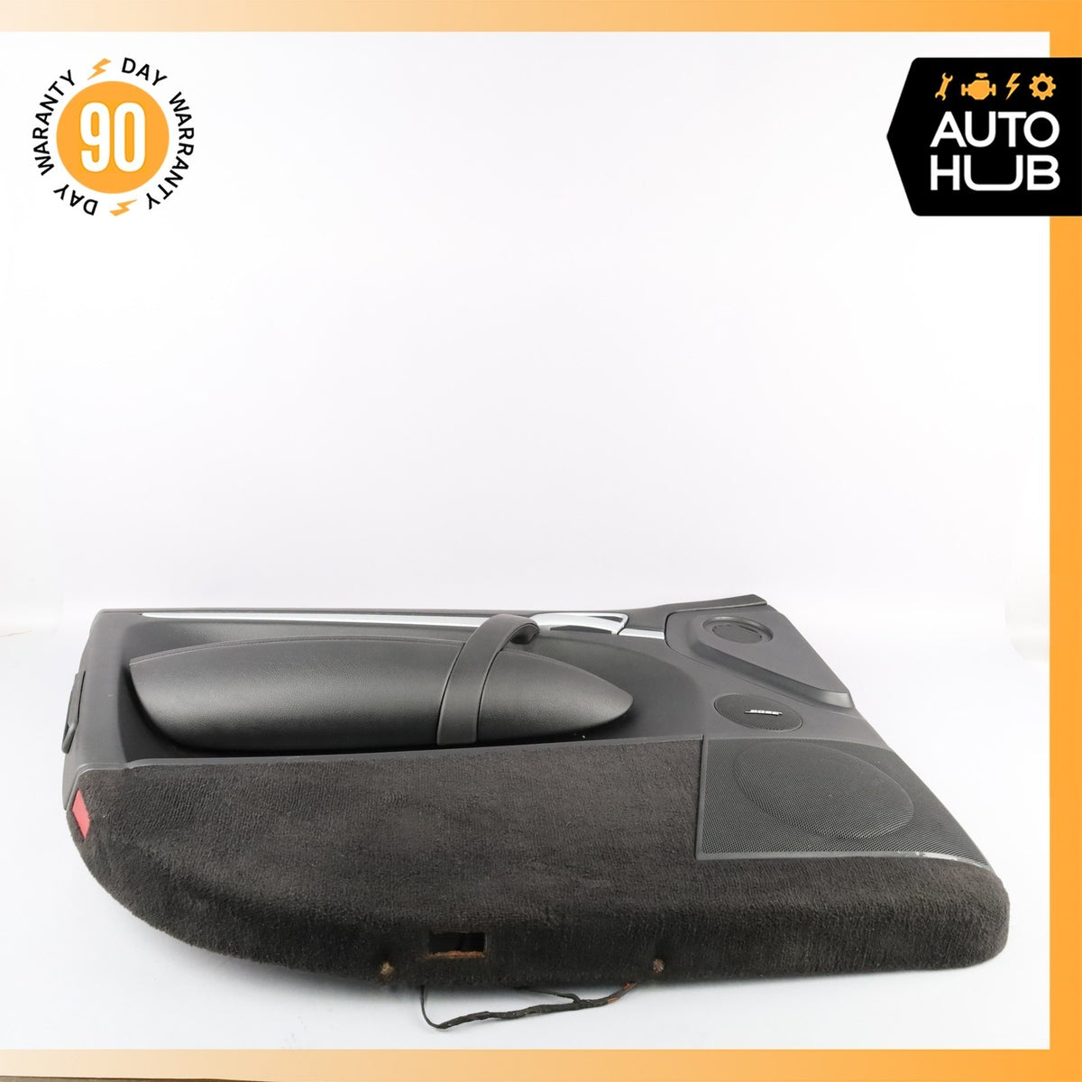 03-10 Porsche Cayenne 955 Front Left Driver Side Interior Door Panel Black OEM - photo 13