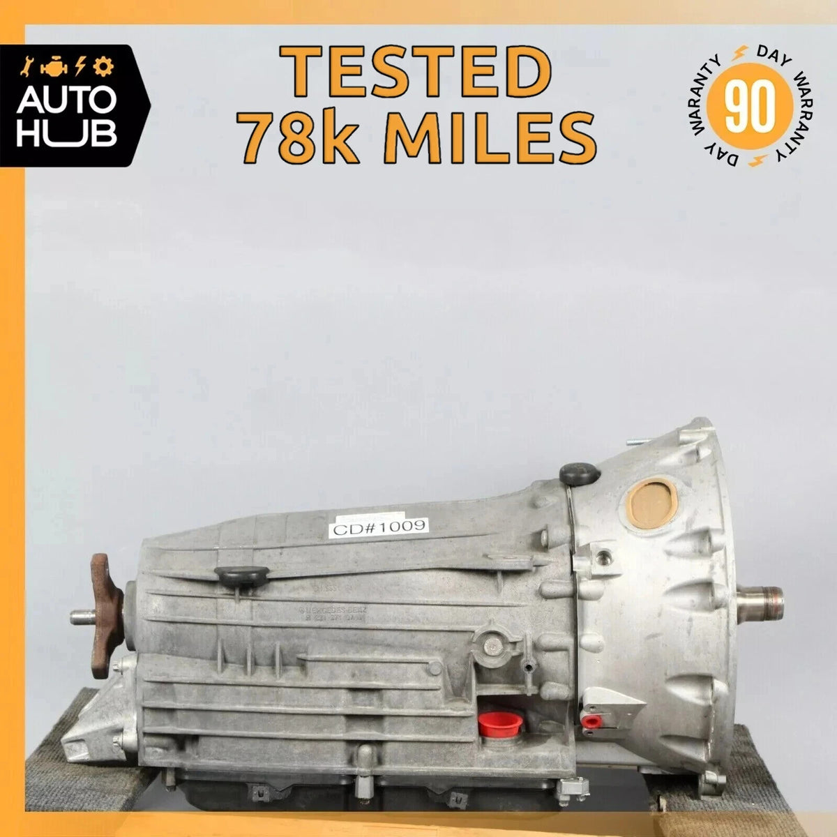 Mercedes W221 S400 Hybrid 722.9 7G-Tronic Automatic Transmission 722.950 OEM 78k - photo 1