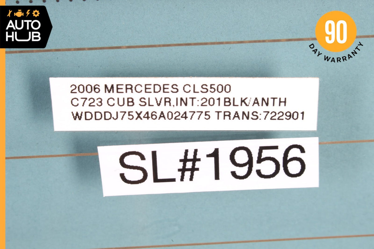 06-11 Mercedes W219 CLS500 CLS55 AMG CLS550 Rear Windshield Window Glass OEM - photo 12