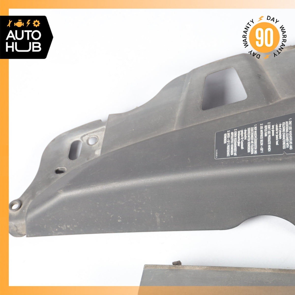 11-14 Porsche Cayenne 958 VR6 Engine Bay Cover Panel Right & Left Side Set OEM - photo 13