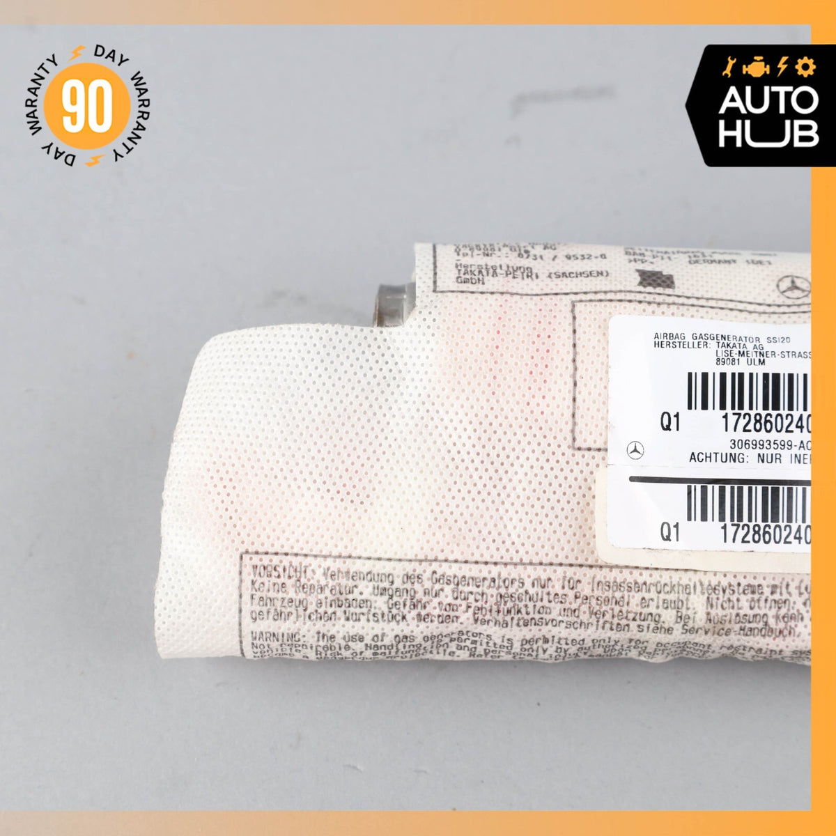 12-20 Mercedes R172 SLK250 SLC300 Front Right Seat Side Airbag Air Bag OEM 40k - photo 2