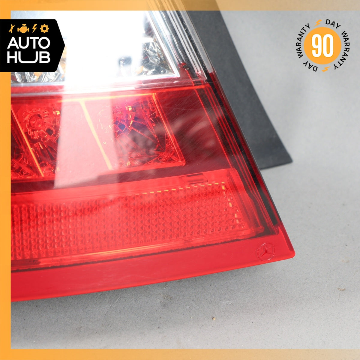 10-13 Mercedes W212 E350 Sedan LED Tail Light Lamp Left Driver Side OEM 78k - photo 3