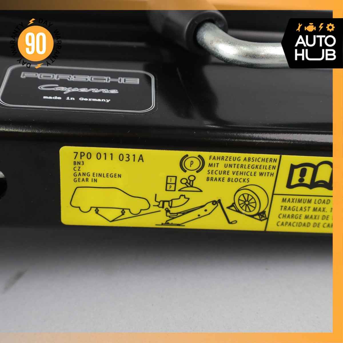 Porsche Cayenne 958 Emergency Spare Tire Jack Tool Kit OEM - photo 10