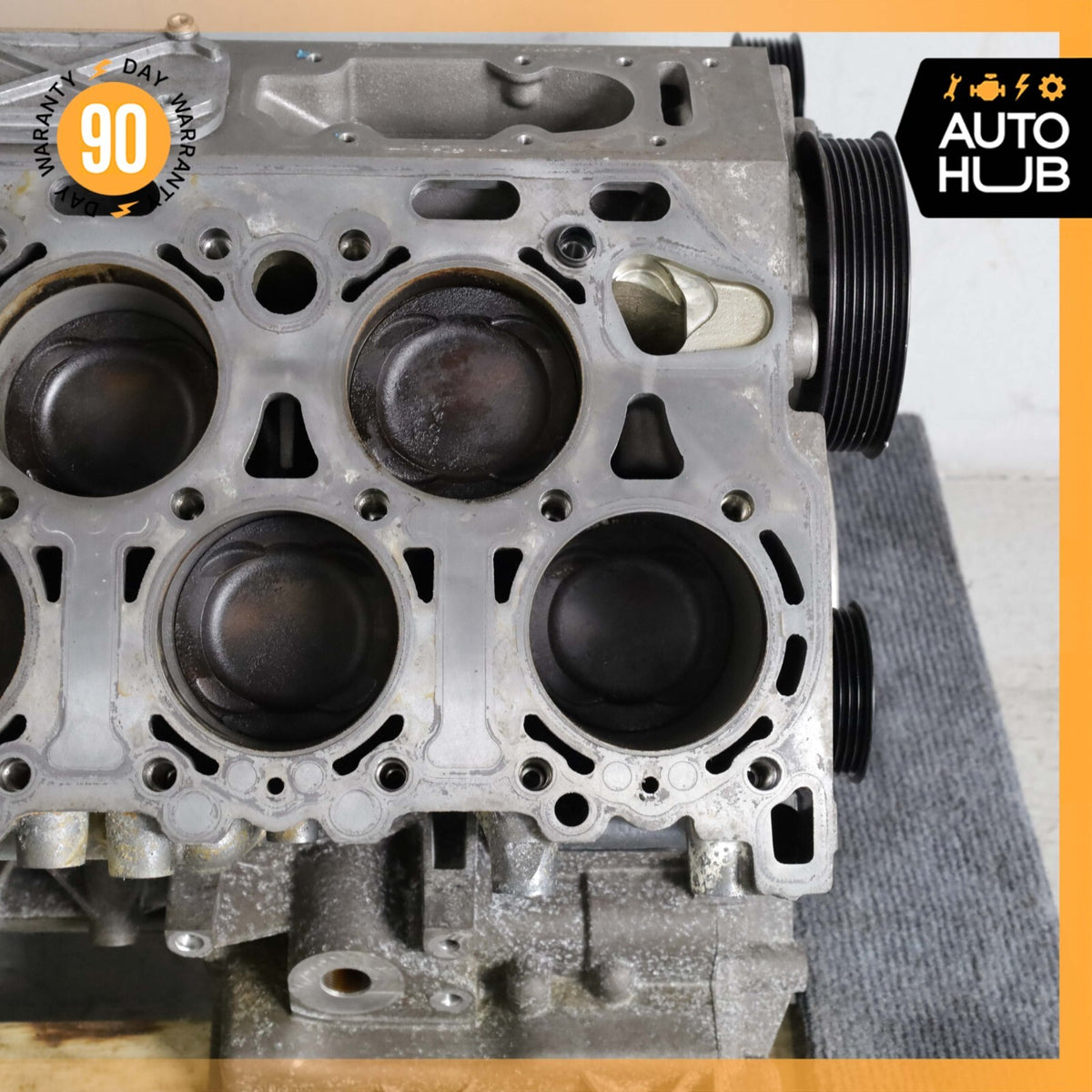 03-13 Bentley Continental GTC Flying Spur 6.0L Engine Motor Block OEM 52k - photo 9