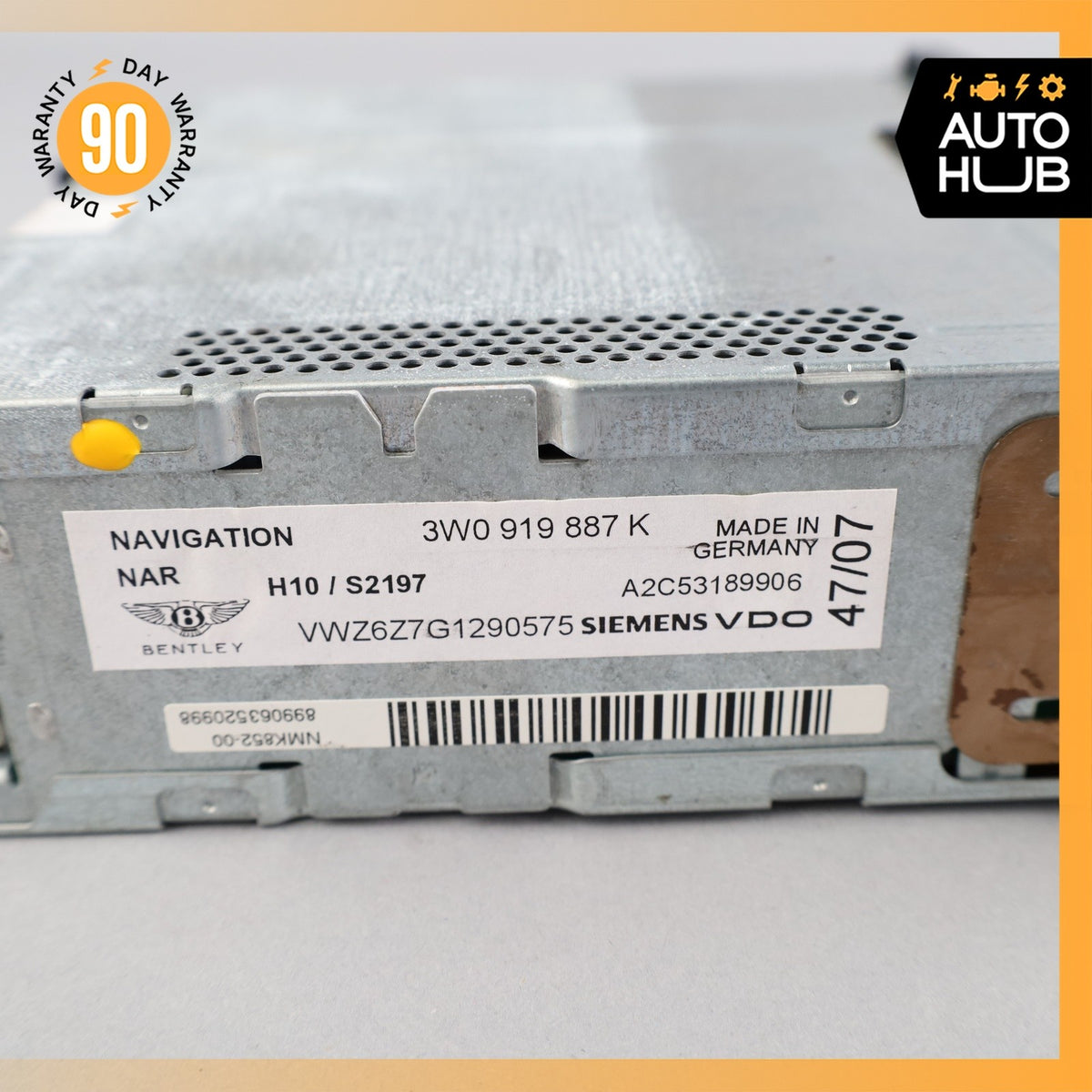 07-10 Bentley Continental GTC Flying Spur Navigation CD Disc Player GPS OEM - photo 9