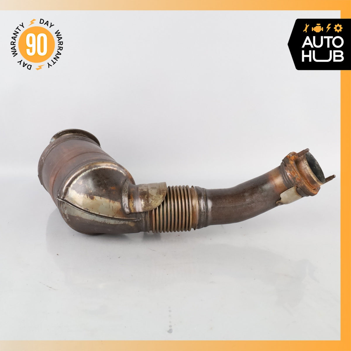 11-15 BMW E70 X5 750i 4.4L V8 Exhaust Downpipe Right & Left Set 18327645232 OEM - photo 14