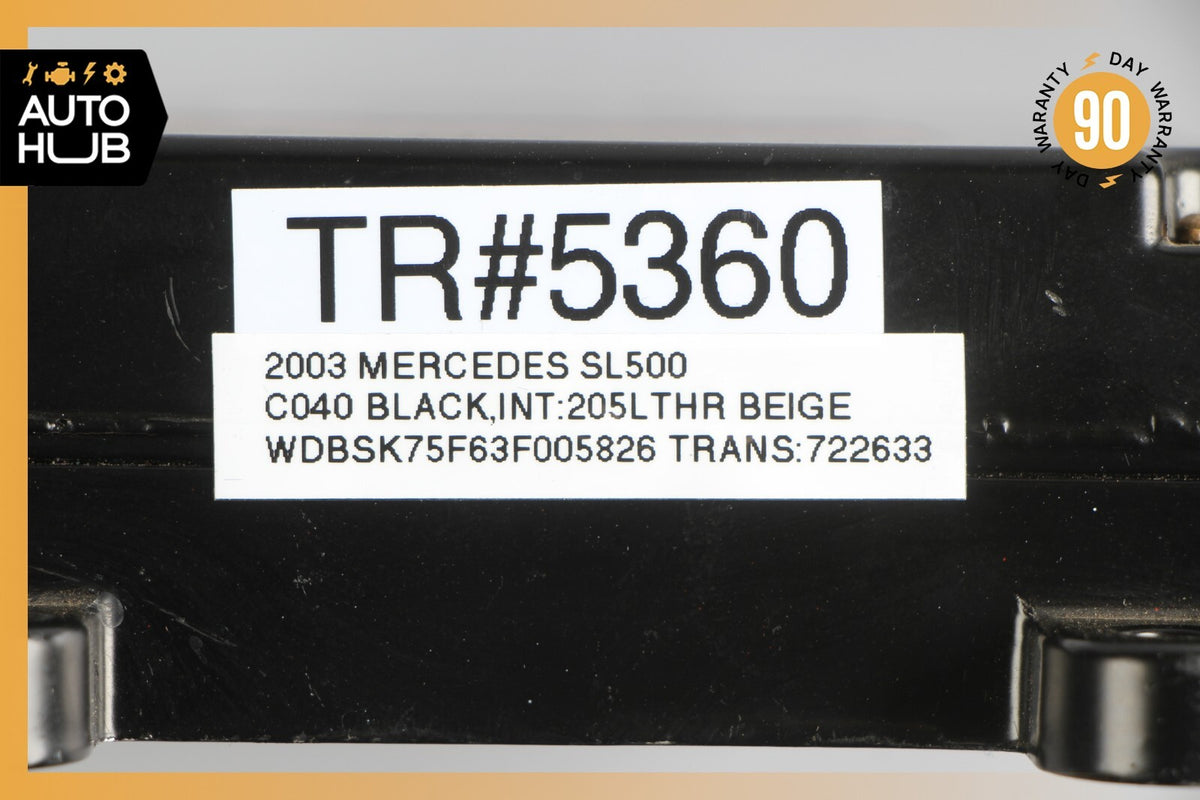 00-06 Mercedes R230 SL500 CL500 Voice Command Control Module 2208202185 OEM - photo 11