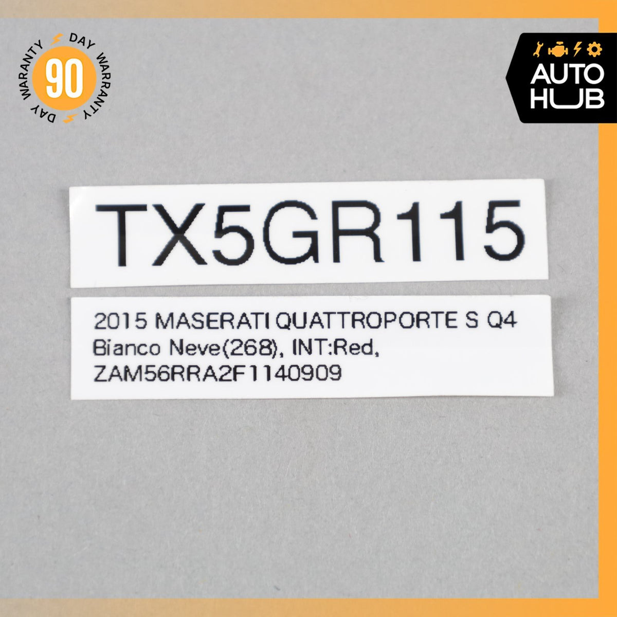 14-22 Maserati Quattroporte M156 Ghibli Oxygen O2 Sensor Lambda OEM - photo 11