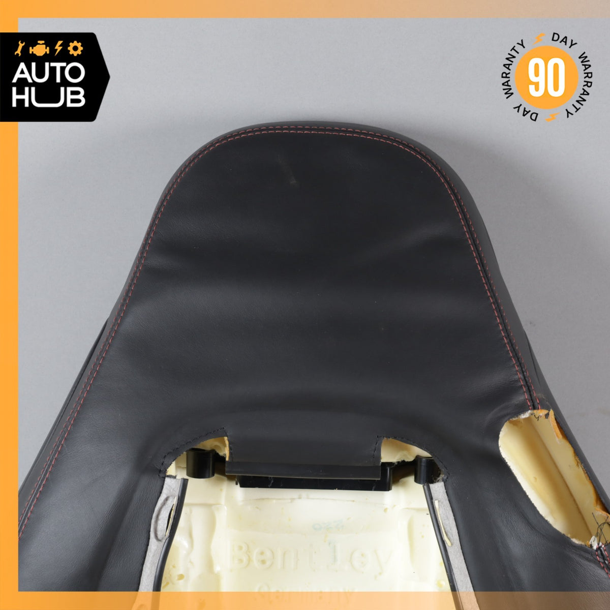 12-15 Bentley Continental GTC Front Right Side Seat Upper Back Cushion OEM 32k - photo 16