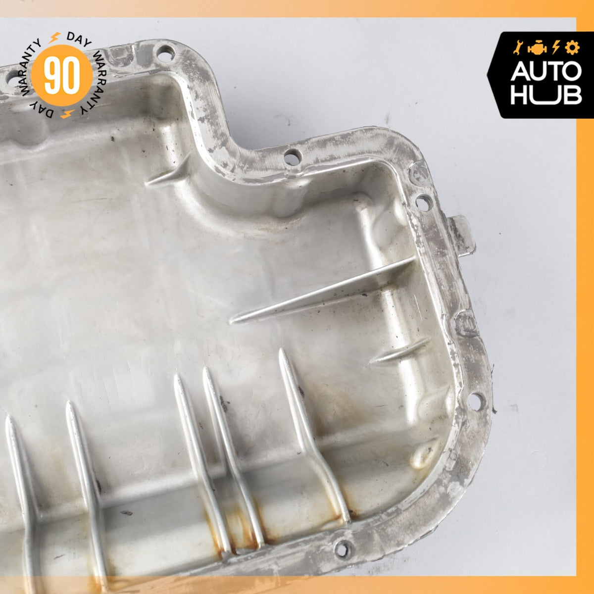98-06 Mercedes W220 S55 AMG E430 S430 CLK430 Lower Oil Pan 1120140603 OEM - photo 8