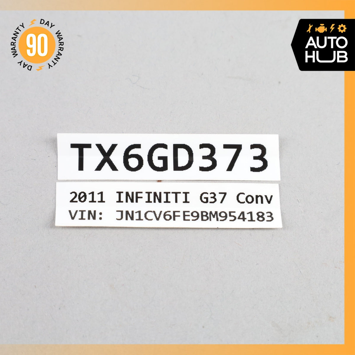 08-13 Infiniti G37 Right Side Throttle Body OEM 77k - photo 11