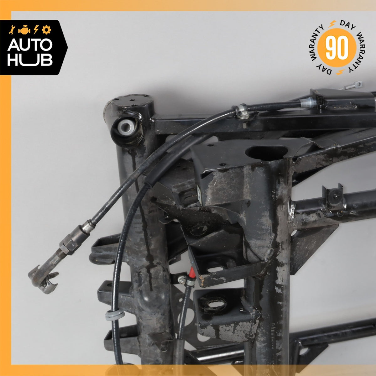 05-07 Aston Martin DB9 Rear Sub Frame Crossmember Cradle 4G435R003AJ OEM 34k - photo 18