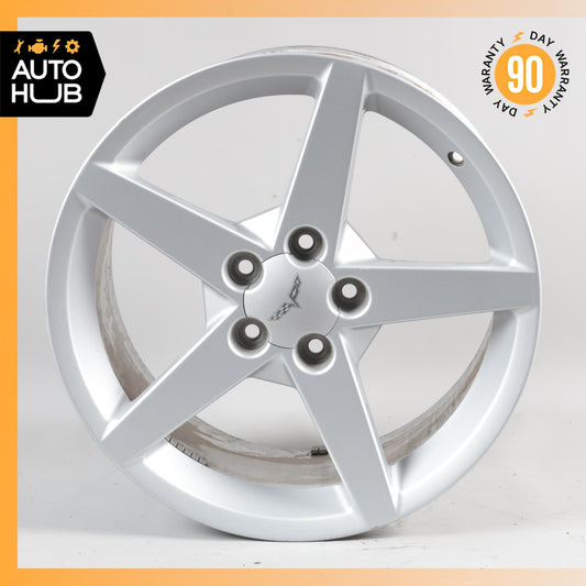 07-13 Chevrolet Corvette C6 10 x 19 19" Rear Wheel Rim Aluminium 9594348 OEM - photo 1