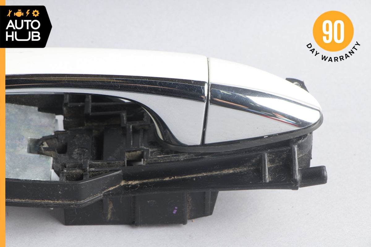 03-09 Mercedes W211 E350 E320 Exterior Door Handle Front Right Side White OEM - photo 9
