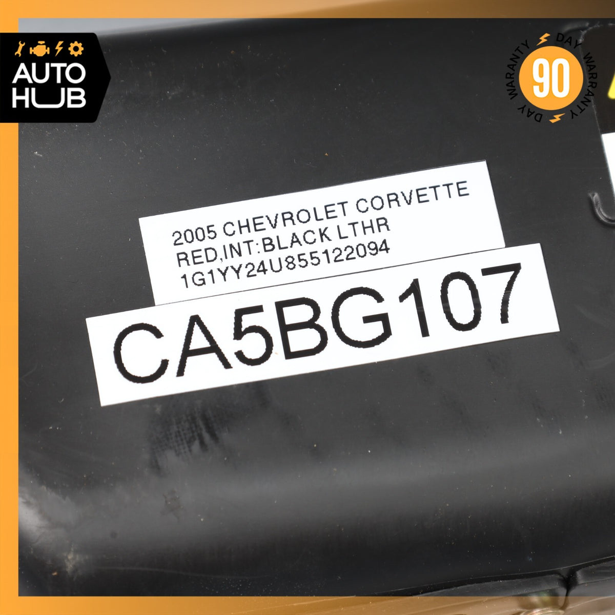 04-13 Chevrolet Corvette C6 Seat Airbag Air Bag SRS Front Left or Right OEM 78k - photo 10