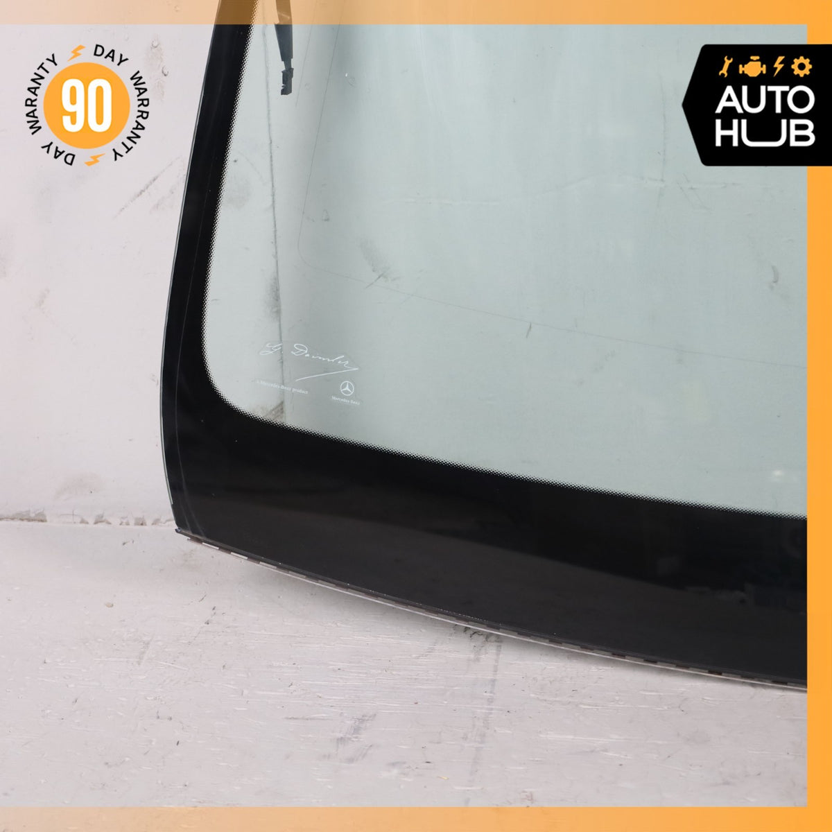 11-17 Mercedes W207 E550 E350 Convertible Front Windshield Window Glass OEM 78k - photo 8