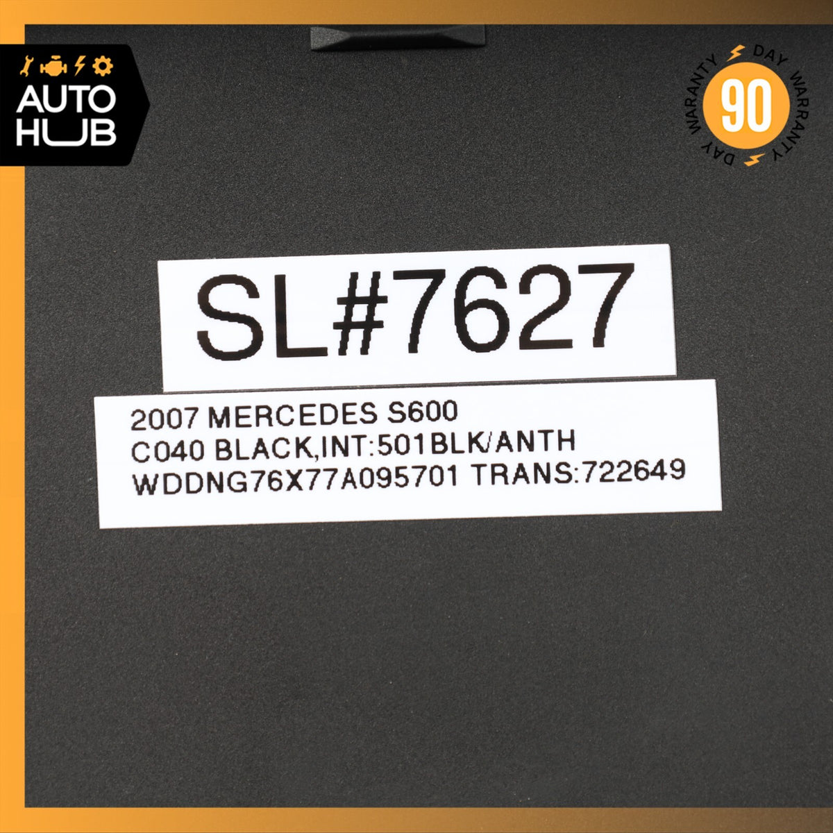 07-10 Mercedes W221 S600 S63 Front Left or Right Seat Contour Control Module OEM - photo 9