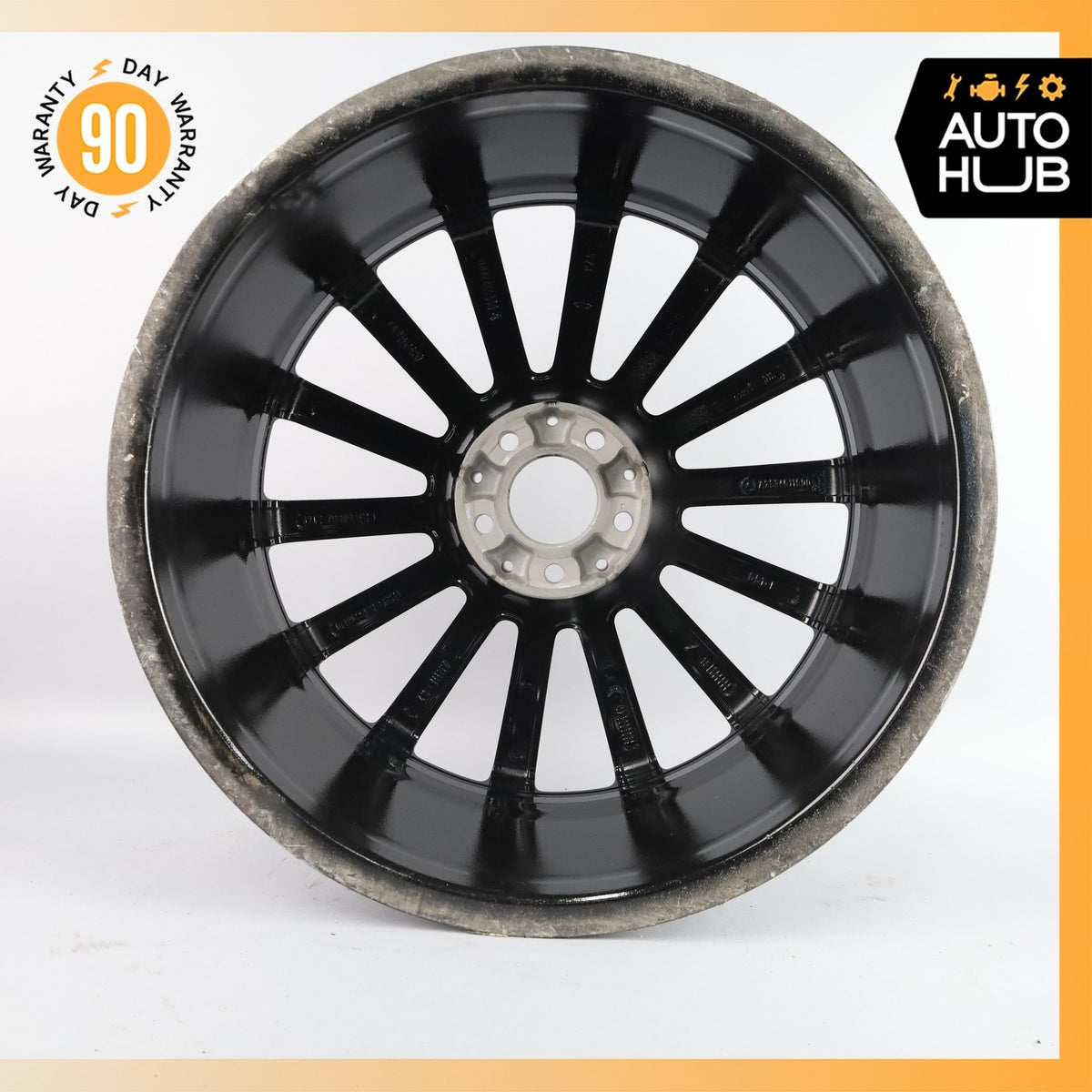 Mercedes X253 GLC300 GLC43 AMG 8.5 x 20 20" Wheel Rim Polished Black OEM - photo 9
