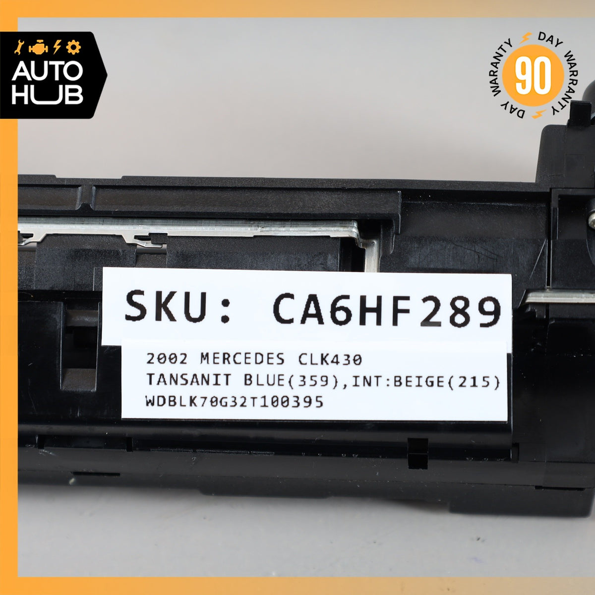 98-03 Mercedes W208 CLK430 CLK320 Hazard Door Lock Switch Control Panel OEM - photo 11