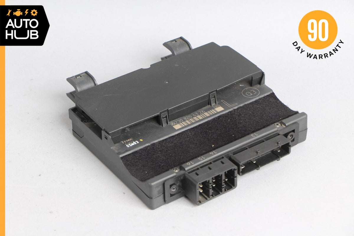 Mercedes R230 SL600 SL55 AMG Under Seat Control Module Left Driver Side OEM - photo 1