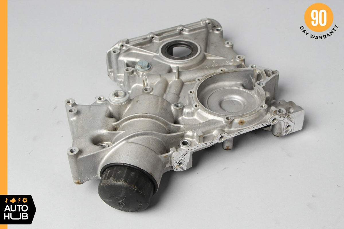 97-04 Mercedes R170 SLK230 C230 Timing Cover Oil Filter Housing 1110150901 OEM - photo 2