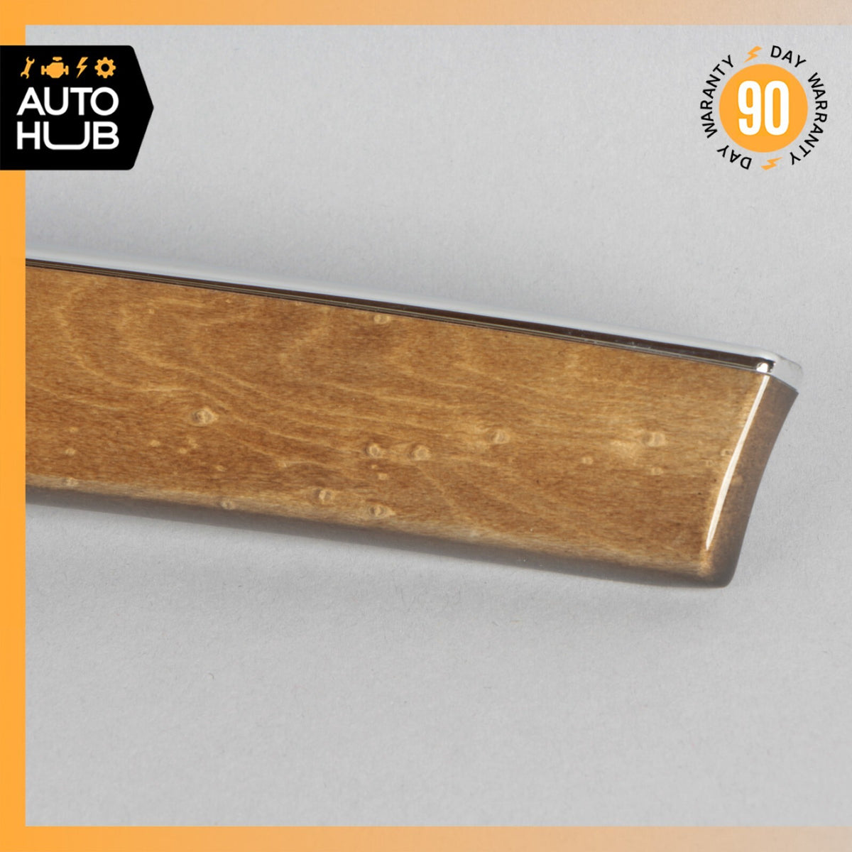 03-09 Mercedes W211 E350 E55 AMG E550 Dashboard Dash Left Molding Trim Wood OEM - photo 3