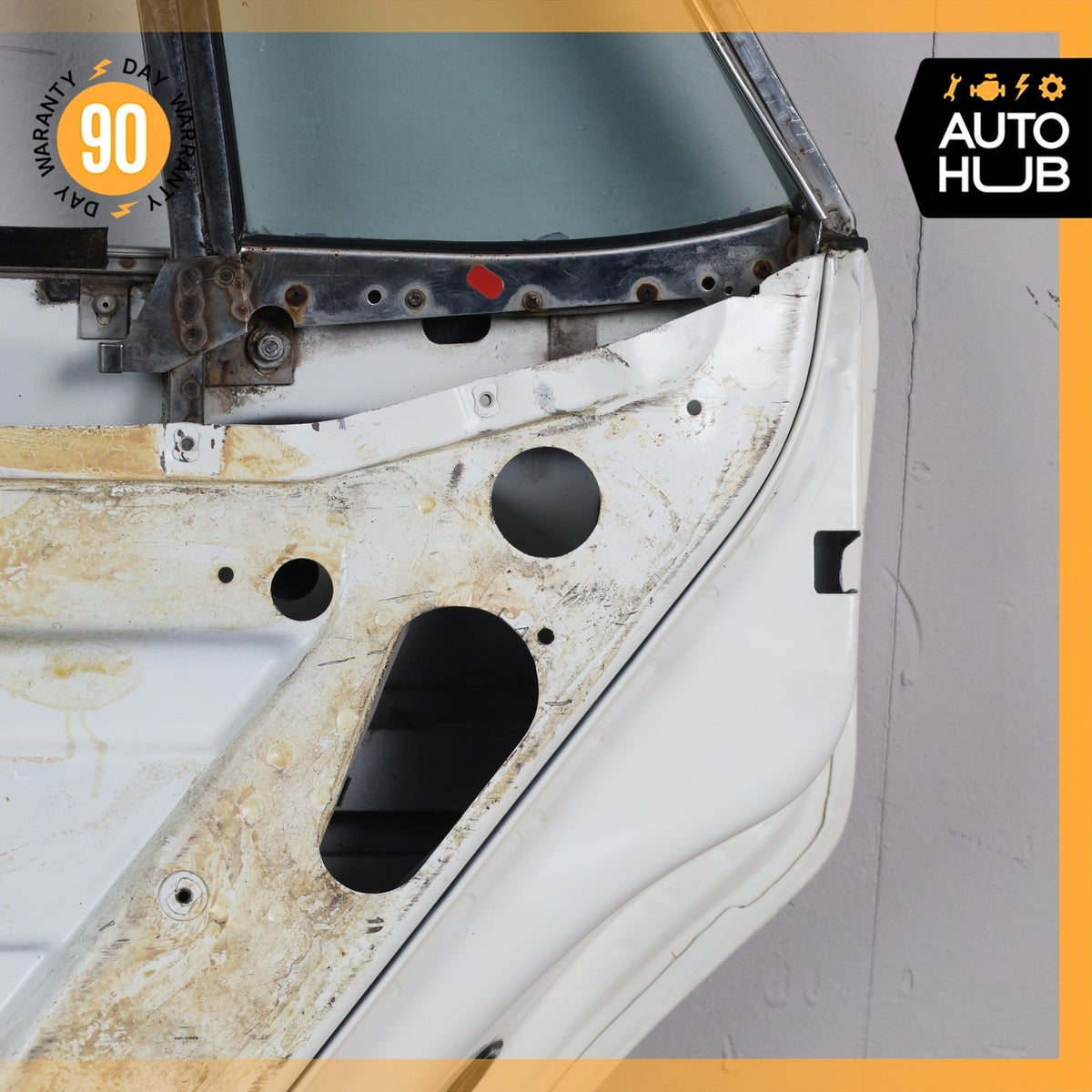 81-91 Rolls Royce Silver Spur Rear Right Side Door Shell White OEM 40k - photo 17