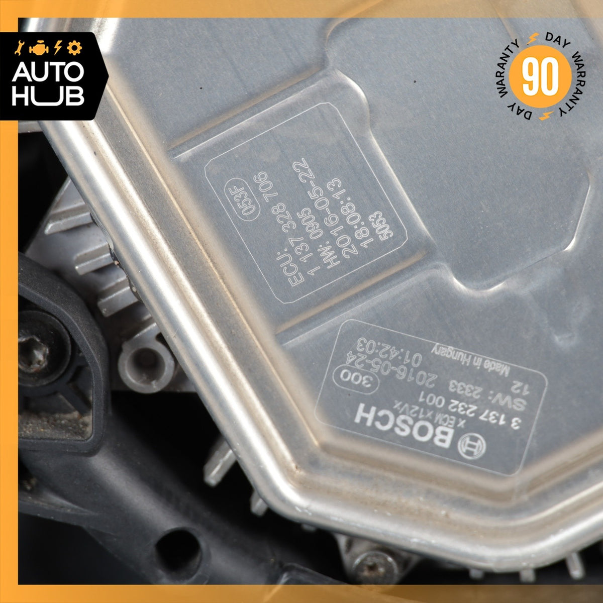 17-22 Mercedes W213 E300 CLS450 Engine Radiator Cooling Fan Motor Assembly OEM - photo 16
