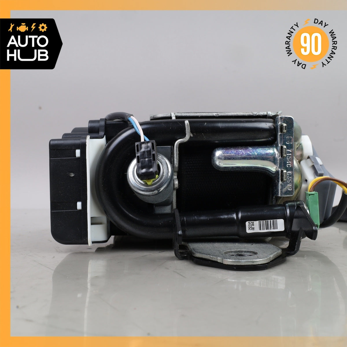 14-17 Mercedes W222 S550e S600 Seat Belt Front Left Driver Side Black OEM - photo 12