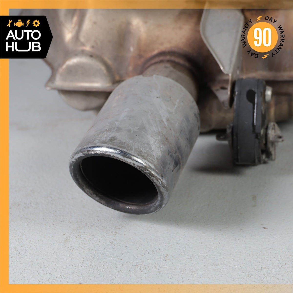 11-12 Audi D4 A8 4.2L V8 Left & Right Exhaust Muffler Mufflers Tips OEM - photo 3