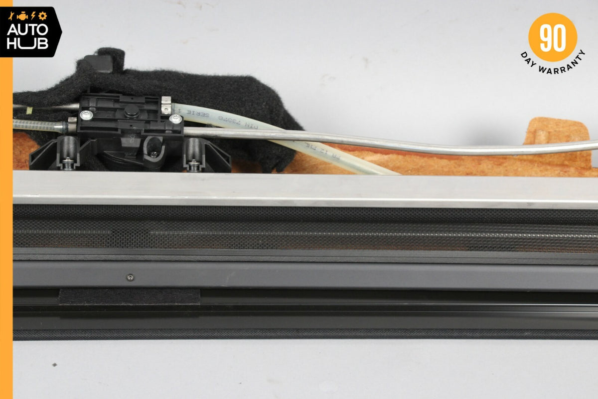 07-13 Mercedes W221 S550 Rear Window Sun Shade Screen Roller Blind w/ Trim OEM - photo 9
