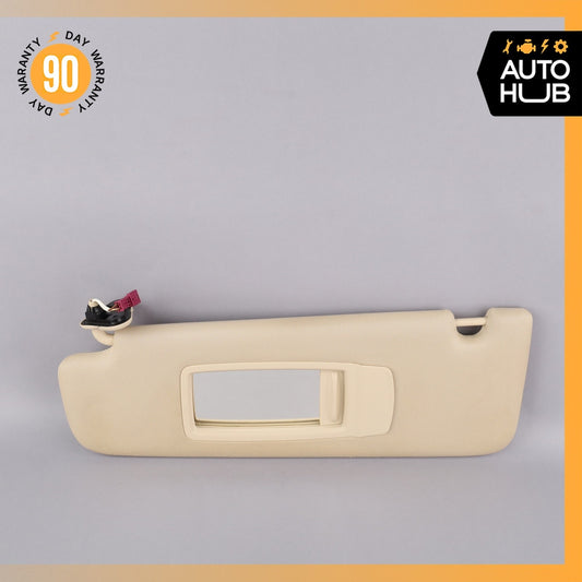 BMW G12 740Li Left Side Sunvisor Sun Visor Beige 51167408557 OEM - photo 1