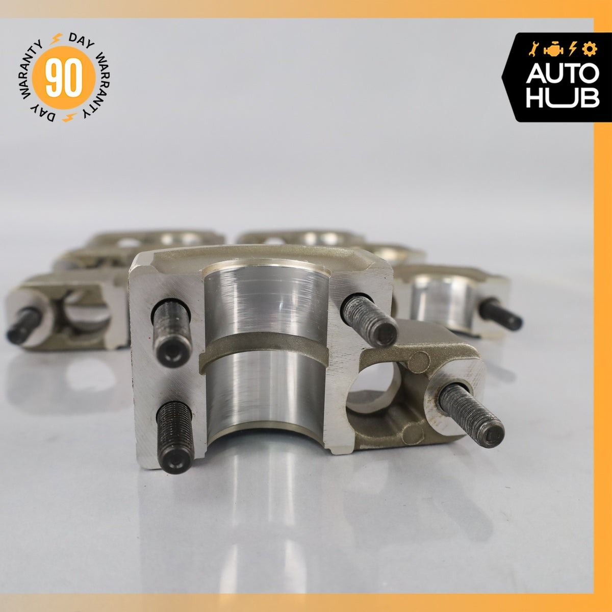 92-02 Mercedes W140 CL600 S600 Left Cylinder Head Camshaft Holder Set of 7 OEM - photo 8