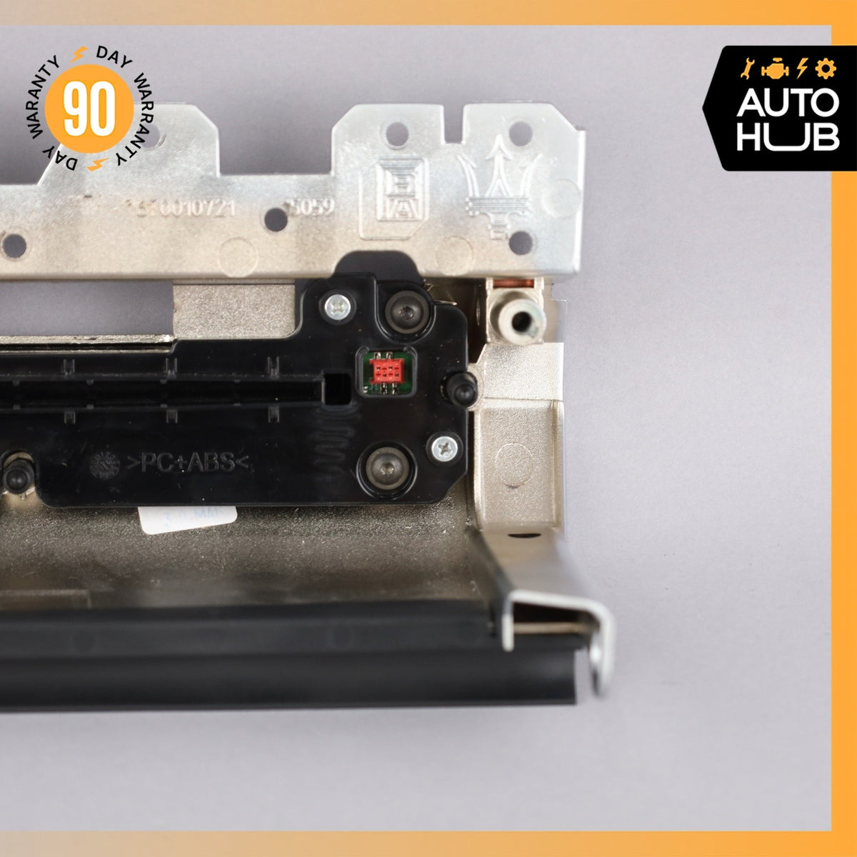 14-17 Maserati Quattroporte M156 Front Dashboard Monitor Frame Cover Bracket OEM - photo 8