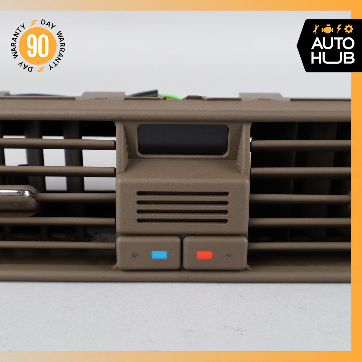 97-99 Mercedes W140 CL600 S500 Coupe Dash Center Middle A/C Air Vent Brown OEM - photo 4