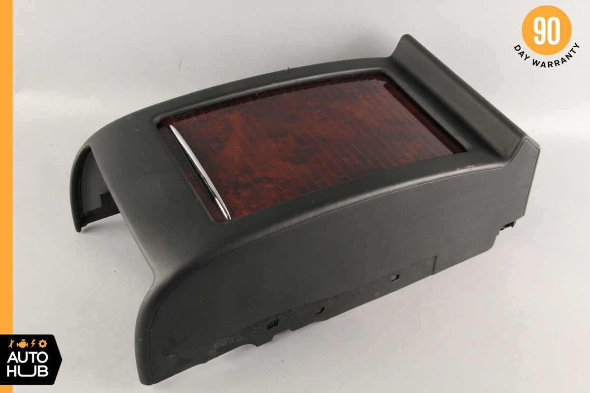 07-10 Mercede W216 CL550 Center Console Rear Storage Compartment Black OEM - photo 7