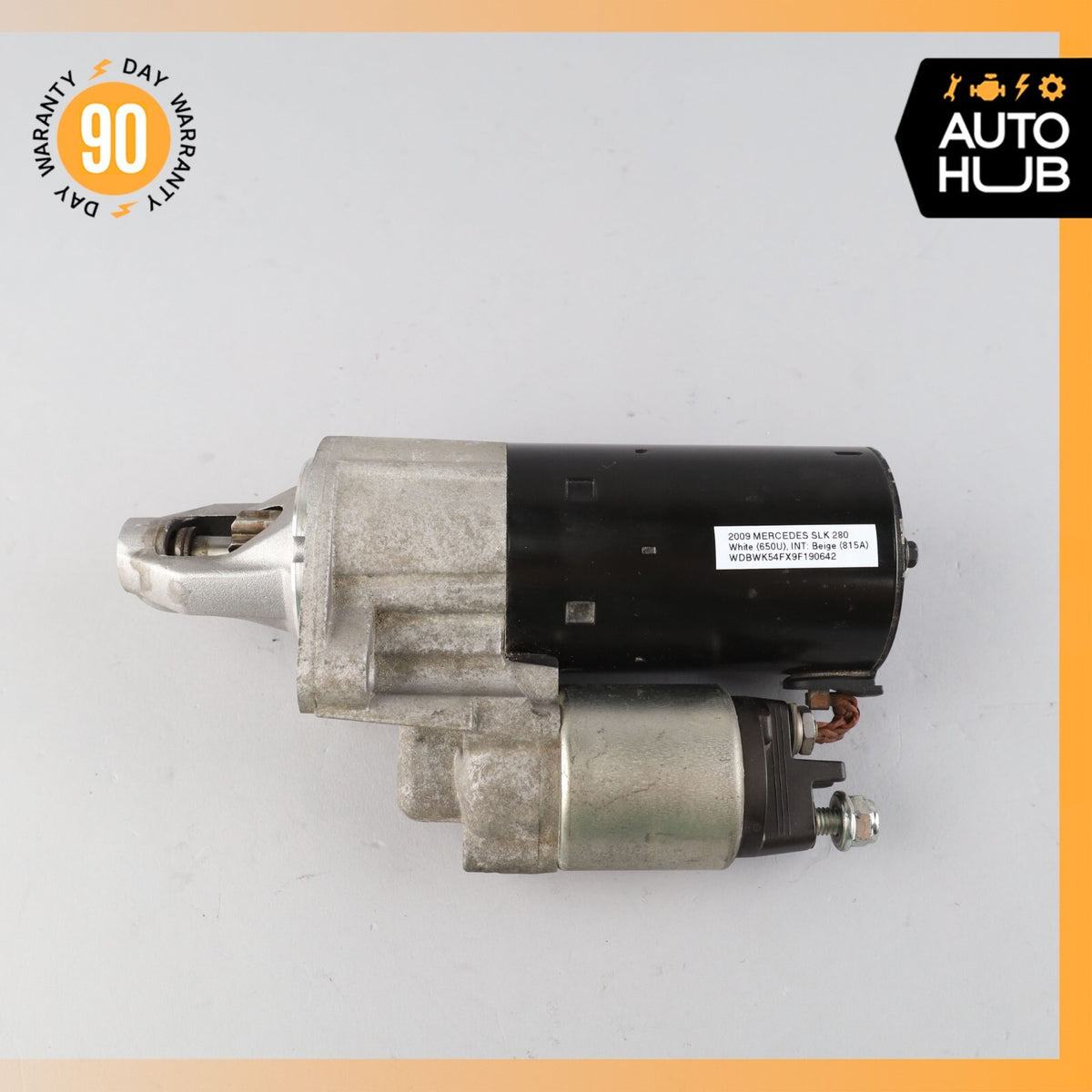03-11 Mercedes R171 SLK300 R350 E350 Engine Motor Starter 0061510501 OEM 74k - photo 3